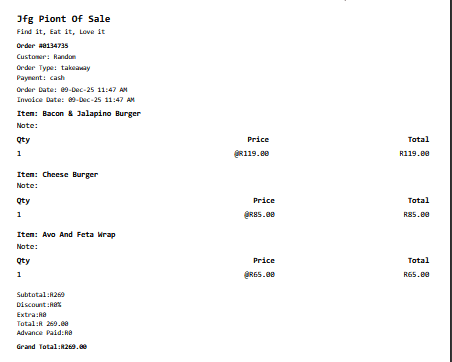 Visual representation for tip: Generate print-ready invoices with clean formatting.